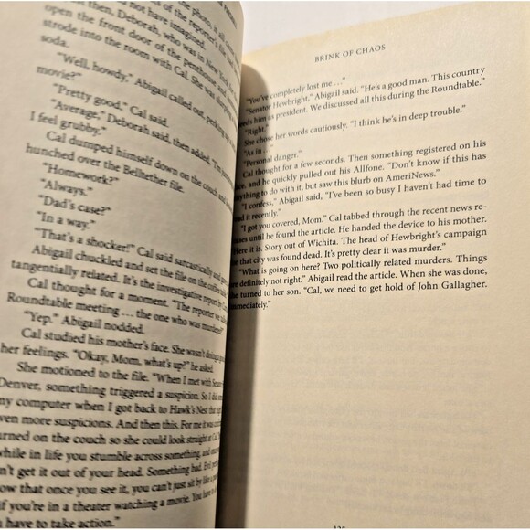 Brink Of Chaos by Tim LaHaye, VERY GOOD, Paperback, Spiritual Political Thriller - Picture 6 of 8